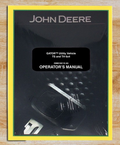 John deere gator manuale - john, ts