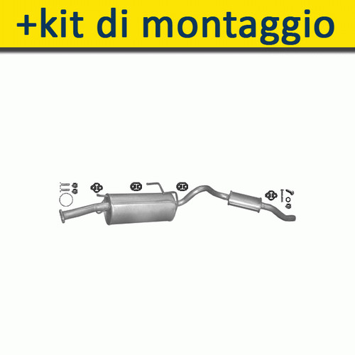 Silenziatore marmitta - silenziatore,