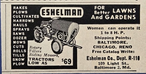 Eshelman baltimore trattore - baltimore, md