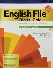 ENGLISH FILE DIGITAL GOLD B2 STUDENT'S BOOK WORKBOOK 4'ED. OXFORD 9780194039420