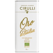 Frantoio Oleario Cirulli Olio Biologico Extravergine di Oliva Lattina da 5Litri
