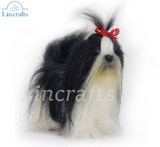 Hansa Shih Tzu 6142 peluche cane giocattolo morbido venduto da Lincrafts UK est.1993