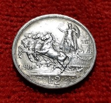 ITALIA REGNO V.E.III° 2 LIRE
