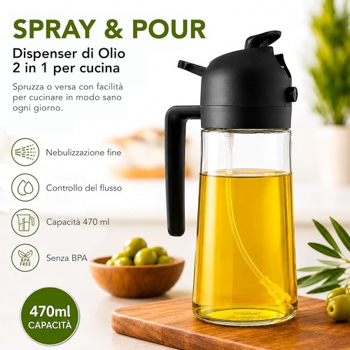 Spruzzino olio per friggitrice - olio,
