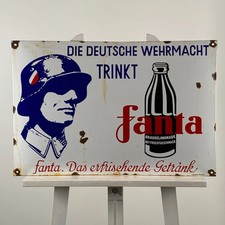 Insegna smaltata Fanta - 60x40