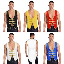 Gilet uomo paillettes circo