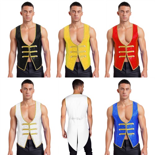 Gilet uomo paillettes - , circo