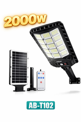 Faro led solare 2000w - faro,