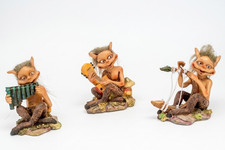 Set 3 Statue Troll MUSICISTI