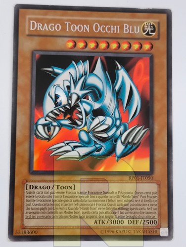 Drago toon occhi blu rara - drago,
