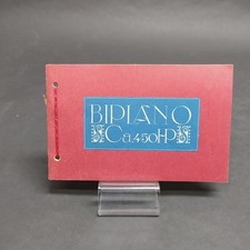 Opuscolo con le caratteristiche del Biplano CA 450HP. Ben conservato