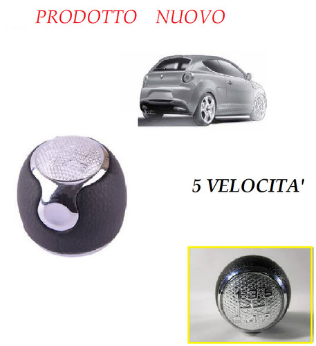 Pomello leva cambio per - leva, alfa