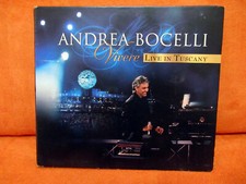 ANDREA BOCELLI - VIVERE - LIVE IN TUSCANY - (CD + DVD) - CONDIZIONI COME DA FOTO