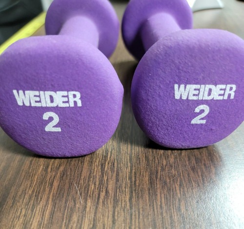 Weider 2lb manubri - weider, rivestiti