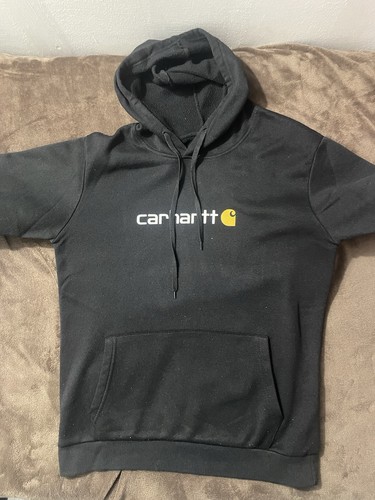 Felpa carhartt nera - felpa, con