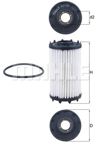 Filtro olio knecht - olio,