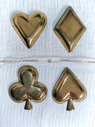 Set posacenere ottone - posacenere,