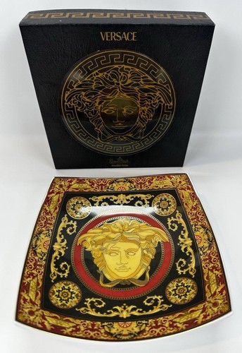 Versace rosenthal medusa - rosenthal, red