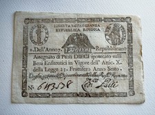 Repubblica romana assegnato - romana.,