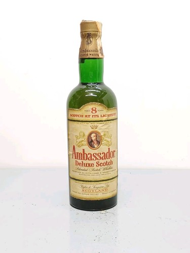 Whisky ambassador deluxe 1970s - ambassador,