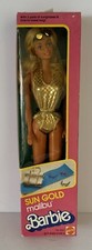 Barbie Sun Gold Malibu bambola Mattel #1067 nuova 1983 alta moda da collezione