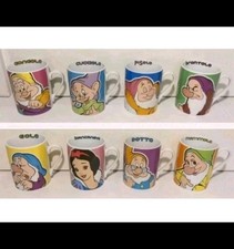8 TAZZE HOME-BIANCANEVE E I 7 NANI/SNOW WHITE-WALT DISNEY-MUG CUP TAZAS TAZZA