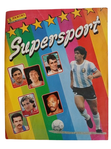 Album supersport 1986 panini - album,
