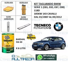 Tagliando filtri olio - e,