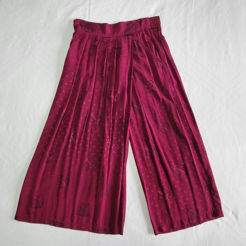 Pantaloni vintage bordeaux
