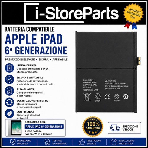 Batteria nuova per apple - apple, ipad
