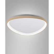 Quirk Plafon. Led Ottone
