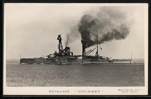 Cpa kriegsschiff cuirassé - kriegsschiff,