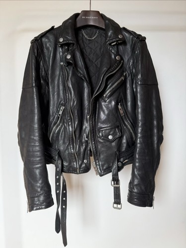 Giacca pelle burberry - di,