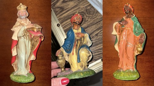 Presepe statuina cartapesta - presepe,