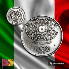 Moneta 1000 lire 1970 - 1000, argento