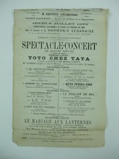 affiche théâtre sedan