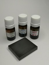 Kit 3 test réactif or 9 14 18