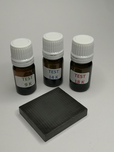 Kit test réactif - kit, or