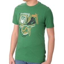 T-shirt Uomo Puma Graphics - Verde