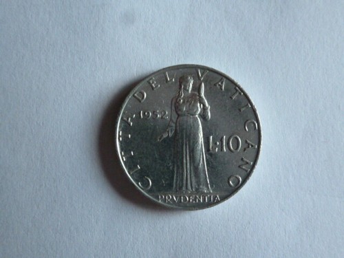 Vaticano lire 1952 - 10,