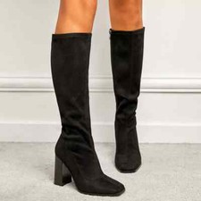 Stivali Donna Ginocchio Tacco
