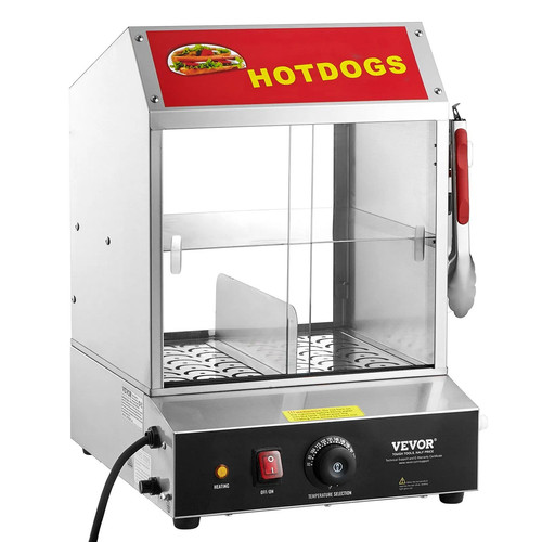 Vaporiera per hot dog 5qt - vaporiera,