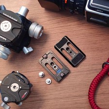 Piastra sgancio rapido per