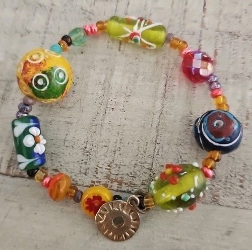 Bracciale elastico firmato - elastico,