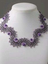 Collana girocollo artigianale - girocollo,