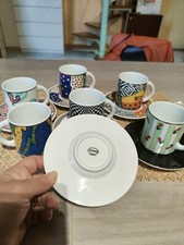 set tazze da the' ceramica Arzberg noFornasetti/Villeroy&Boch/RoyalAlbert/Alessi