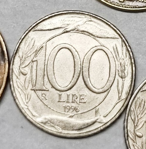 Moneta repubblica italiana - moneta, 100