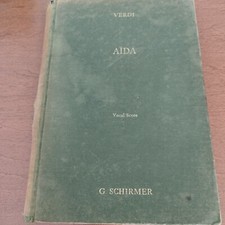 Giuseppe Verdi Aida spartito