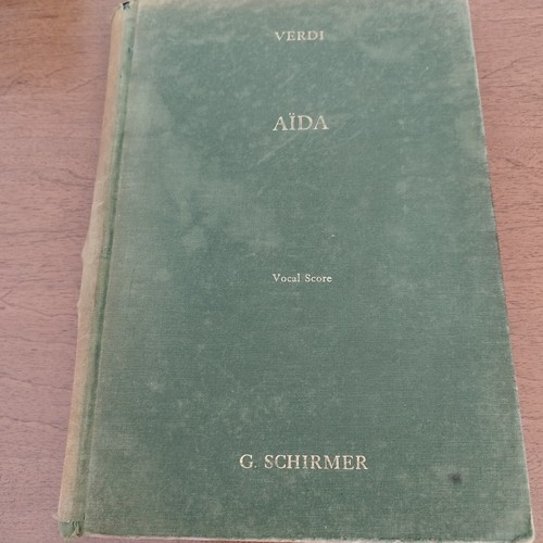 Giuseppe verdi aida - giuseppe, spartito