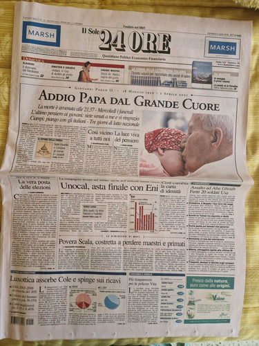 Sole ore aprile - il,